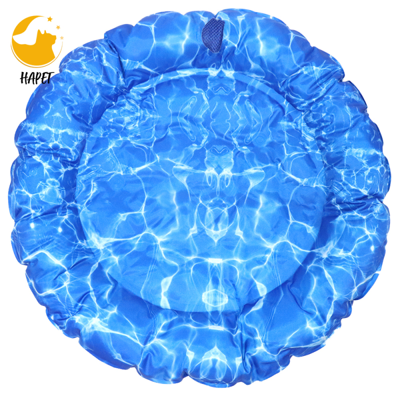 Dog Cooling Mat Summer Cooling Dog Bed Cat Nest Cushion Breathable Round Cooling Pad