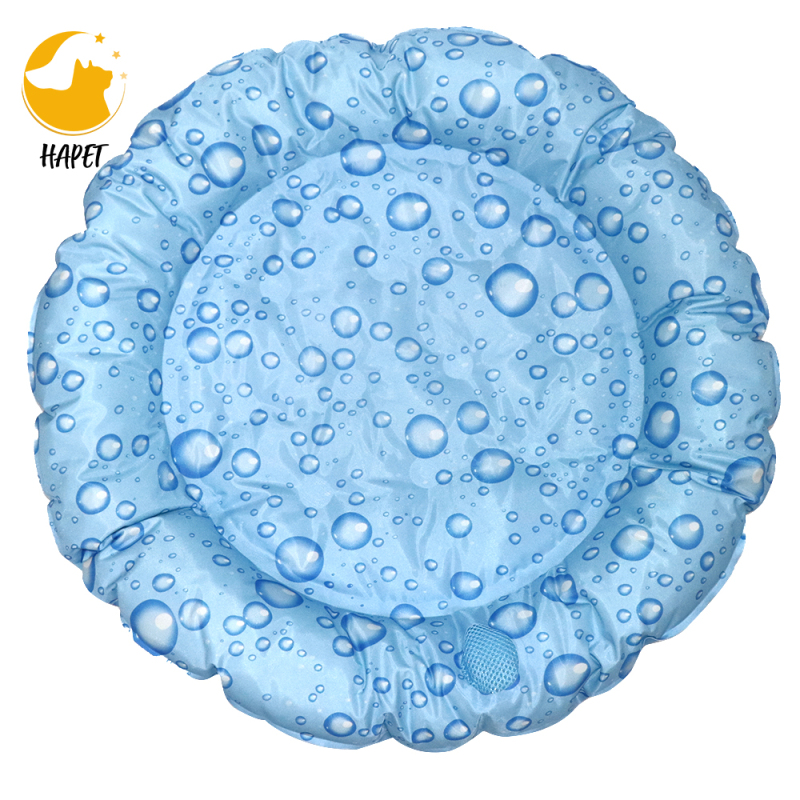 Dog Cooling Mat Summer Cooling Dog Bed Cat Nest Cushion Breathable Round Cooling Pad