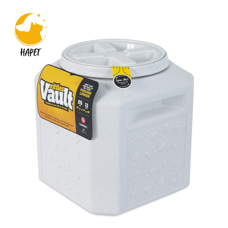 Dog Food Storage Container Pet Treat Rice Bin Plastic Cat Puppy Food Bin
