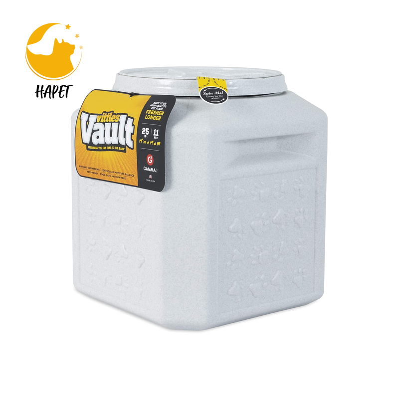 Dog Food Storage Container Pet Treat Rice Bin Plastic Cat Puppy Food Bin