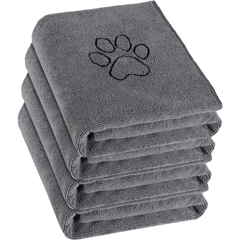 Dog Towel Quick Drying Dog Grooming  Extra Soft Absorbent Microfiber