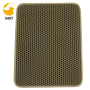 Cat Litter Mat Black Trapping for Box, No-Toxic & Large, Urine & Waterproof, Honeycomb Double Layer Anti Tracking Kitty