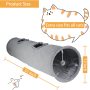 Foldable Big Cat Tunnel Track Cat Tunnels with Peepholes Bubble Ball For 2 Cats
