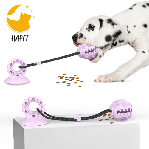 Dog Puzzle Treat Food Dispensing Ball Toys for Puppies Teething Small Dogs