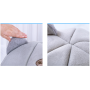 Anti-slip Warm Customized Suede Fabric Round Kitten Puppy House Bed And Sofa Bed Combination Cat Bed House