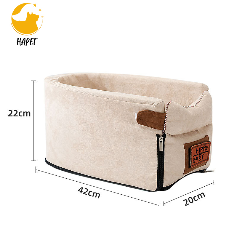 Car Seat Front Seat Basket Travel Car Carrier for Cat Booster Seat