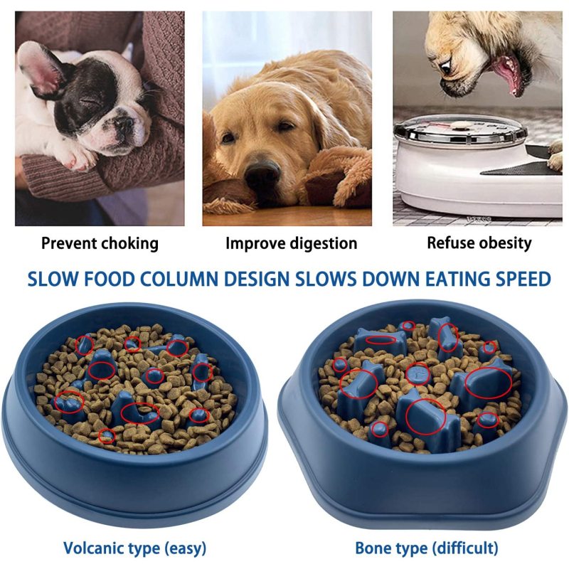 Pet Bowl Eating Dog Slow Feeder Bloat Peanut Butter Lick Pad