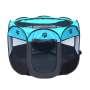 Portable Foldable Pet Playpen Carrying Case Indoor Outdoor Use Water resistant Removable shade Cover Dogs Cats