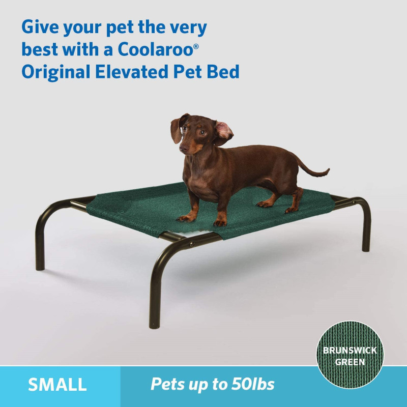 Heavy Duty Steel-Framed Metal Pet Bed Cooling Pet Cot for Indoor Comfortable Luxury Dog Cat Hammock Bed Elevated Pet Bed