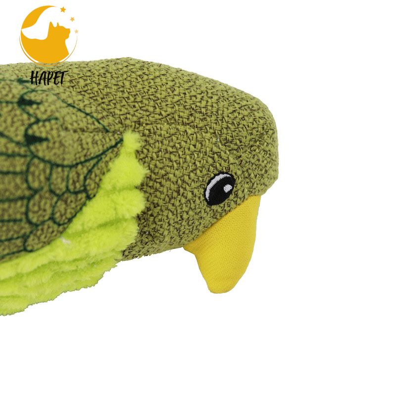 Pet plush action figure interactive voice toy dog bite toy wholesale