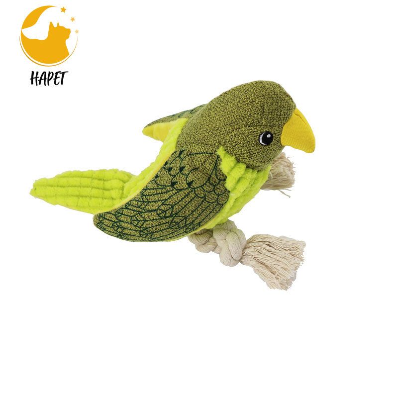 Pet plush action figure interactive voice toy dog bite toy wholesale