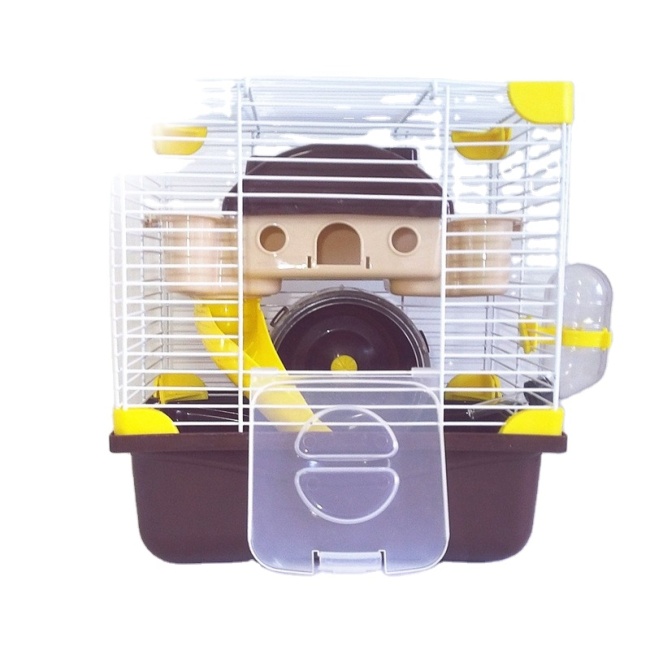 Small Hamster Cage Interactive Cage Includes Accessories