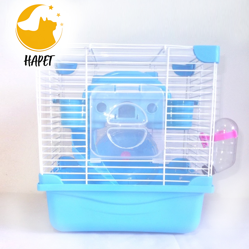 Small Hamster Cage Interactive Cage Includes Accessories