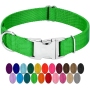 Premium Nylon Dog Collar with Metal Buckle Pet Products