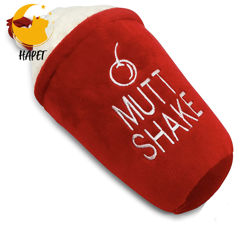 Hamburger French Fries Milk Shake Dog Toy Food Dog Toy Puppy Soft Toys