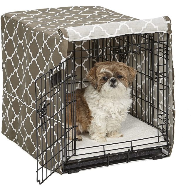 Dog Crate Cover Durable Polyester Pet Kennel Cover Universal Fit for Wire Dog Crate