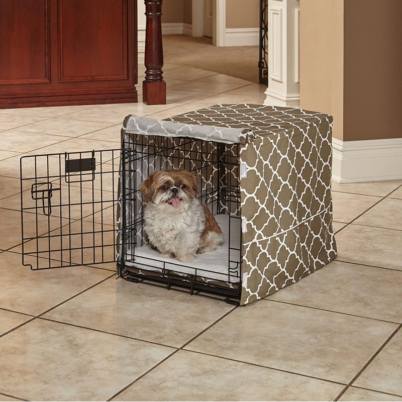 Dog Crate Cover Durable Polyester Pet Kennel Cover Universal Fit for Wire Dog Crate