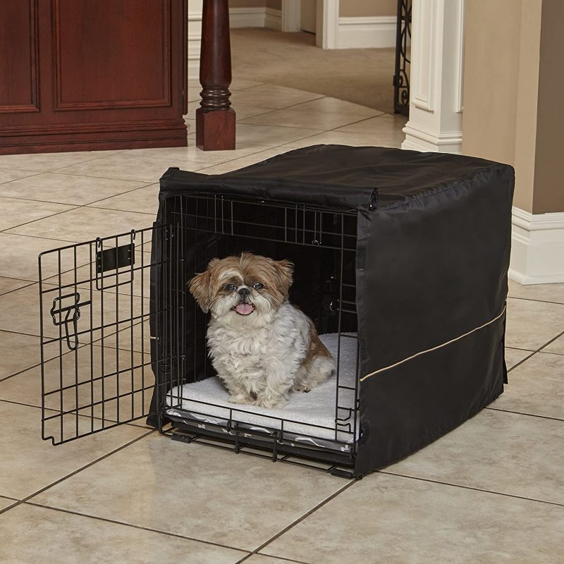 Dog Crate Cover Durable Polyester Pet Kennel Cover Universal Fit for Wire Dog Crate