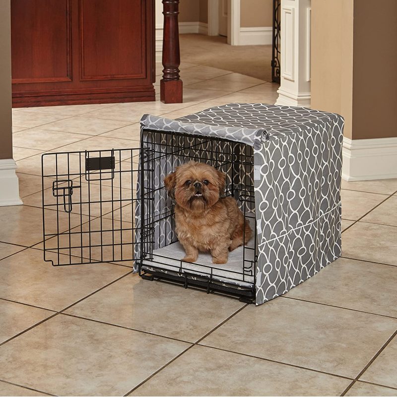 Dog Crate Cover Durable Polyester Pet Kennel Cover Universal Fit for Wire Dog Crate