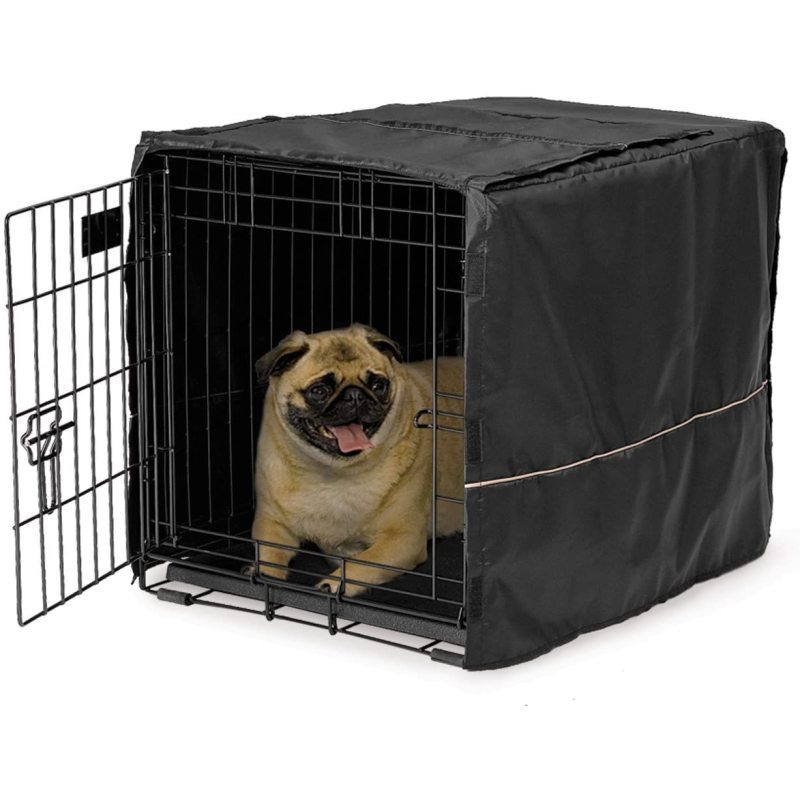Dog Crate Cover Durable Polyester Pet Kennel Cover Universal Fit for Wire Dog Crate