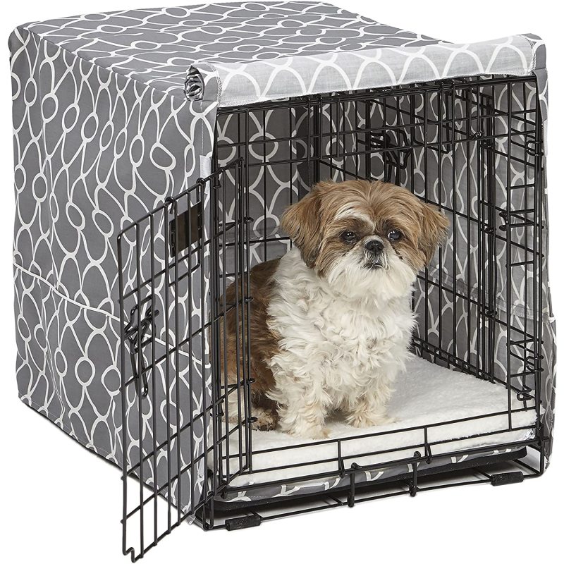 Dog Crate Cover Durable Polyester Pet Kennel Cover Universal Fit for Wire Dog Crate