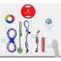Dog Toys Plush Dog Squeaky Toys Rope Pack Dog Gift Toy Set