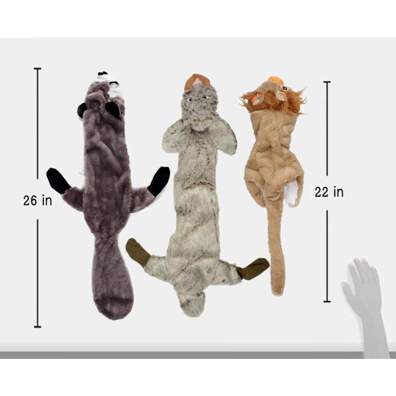 Dog Toys Plush Dog Squeaky Toys Rope Pack Dog Gift Toy Set