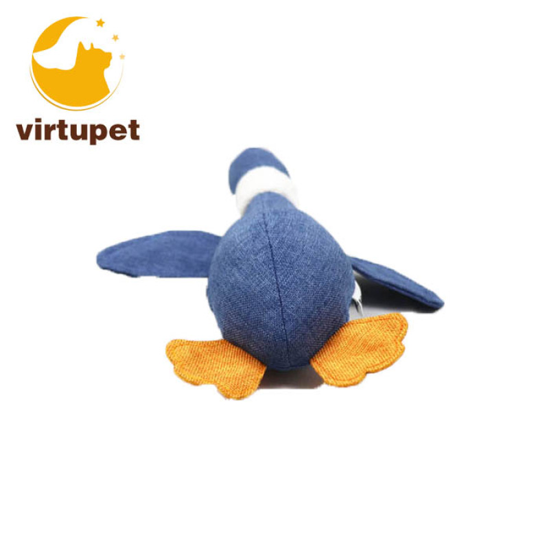 Custom Dog Squeaky Toys for Aggressive Chewers Hunting Dog Toys for Fetching Training Duck Stuffed Dog Chew Toy