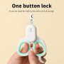 Pet Nail Clipper with LED & -U-V Light, Cat Claw Trimmer with Ultra Bright LED Light for Nail Bloodline to Avoid Over Cutting