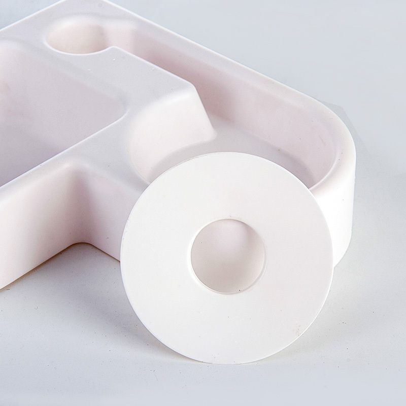 High Quality Cheap Luxury Pet Feeding Love Pattern Water Drinking Double Plastic Pet Bowl