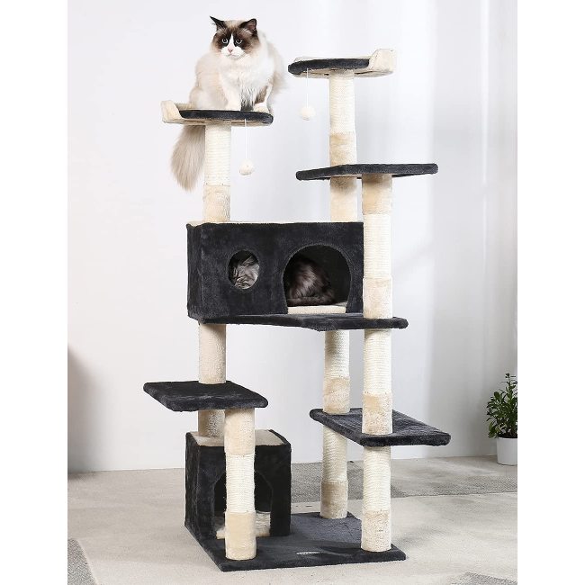 Cat Tree cat Tower, sisal cat Grab Post, Kitten Game House Kitten Activity Center