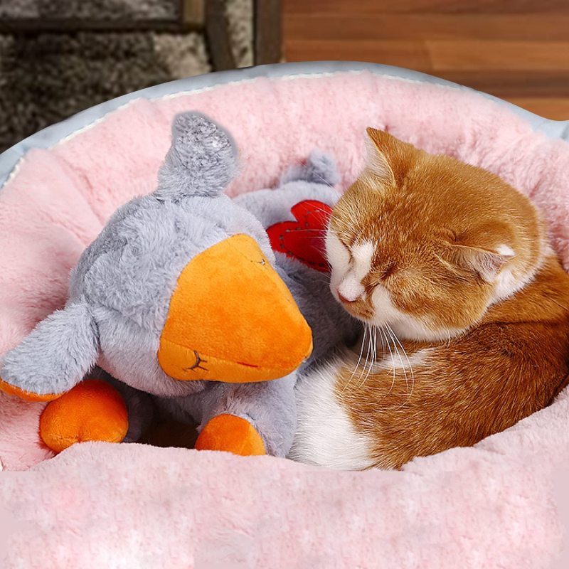 Heartbeat Replacement Soother Heartbeat Simulator for Puppy Sleep Aid Calming Plush Toys