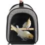 PET Bird Travel Bag Portable Pet Bird Parrot Carrier Transparent Breathable Travel Cage,Lightweight Bird Carrier