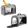 PET Bird Travel Bag Portable Pet Bird Parrot Carrier Transparent Breathable Travel Cage,Lightweight Bird Carrier