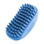 Silicone Dog Bath Brush Pet Hair Remover Brush for Shampooing and Massaging