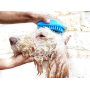 Silicone Dog Bath Brush Pet Hair Remover Brush for Shampooing and Massaging
