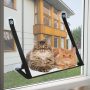 Durable Heavy Suction Cups Hammock Stand Safety Space Saving Cat for Large Cats Suction and Pets