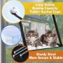 Durable Heavy Suction Cups Hammock Stand Safety Space Saving Cat for Large Cats Suction and Pets