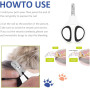 Update Version Cat Professional Nail Cutter For Pet Claw Nail Clean