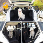 Dog Car Seat Cover Dog Hammock for Car Backseat Heavy Duty Waterproof 600d Oxford Cloth