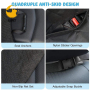 Dog Car Seat Cover Dog Hammock for Car Backseat Heavy Duty Waterproof 600d Oxford Cloth