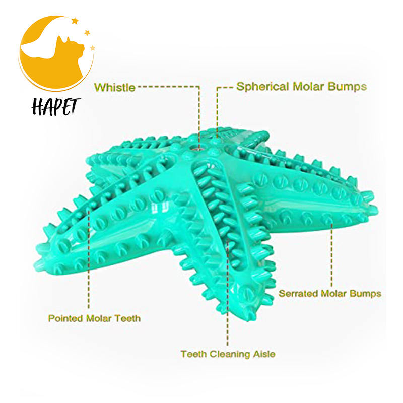 Dog Toys for Aggressive Chewers Dog Teething Cleaning Toothbrush Toy