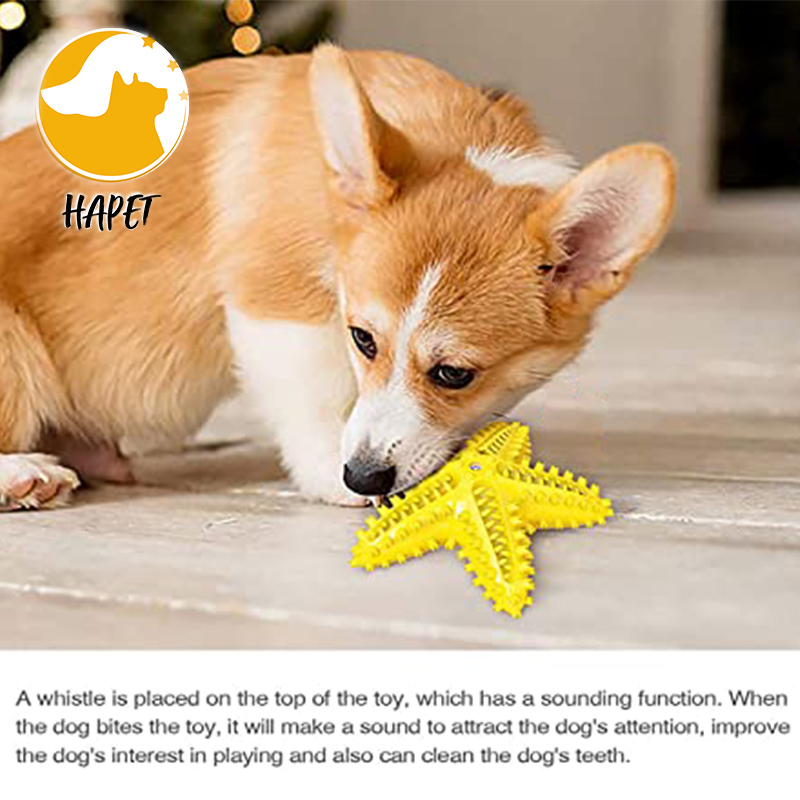 Dog Toys for Aggressive Chewers Dog Teething Cleaning Toothbrush Toy