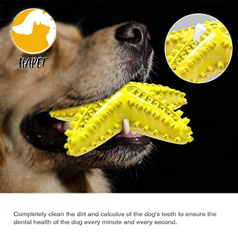 Dog Toys for Aggressive Chewers Dog Teething Cleaning Toothbrush Toy
