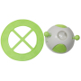 Spaceship leaky food cat toy cross-border hot Puzzle leaky food plate Catnip bell ball pet supplies pet toy