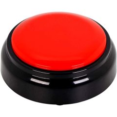Voice Recording Button Easy Button Record 30 Seconds Talking Message Funny Office Gift Battery Powered Recordable Sound Buttons