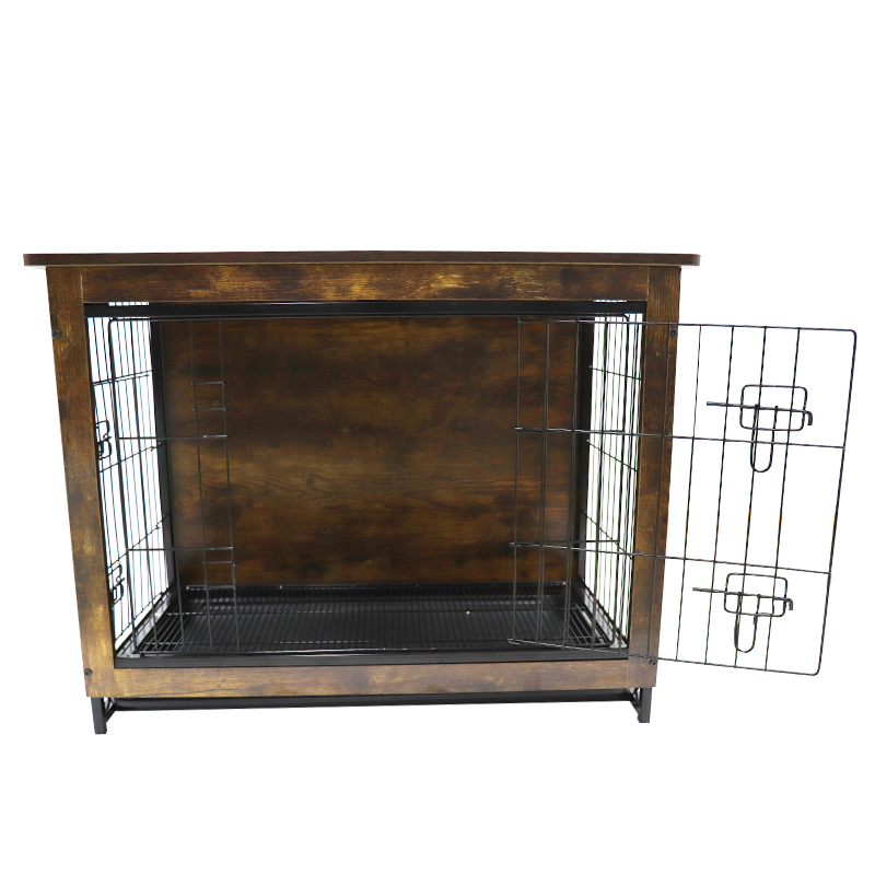 Dog Crate Furniture Wooden Pet Furniture Kennel