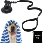 Dog Bathing Tether with Heavy Suction Cup Dog Grooming Tub Restraint Soft Nylon Leash with Adjustable Collar