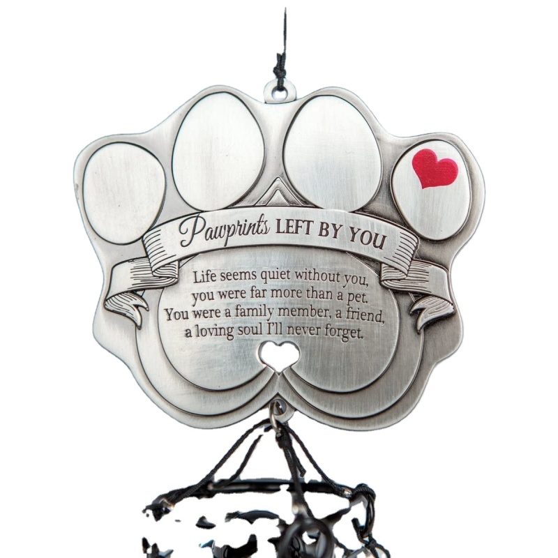 Pet Memorial Wind Chime Dog Memorial Toy Remembrance Gift