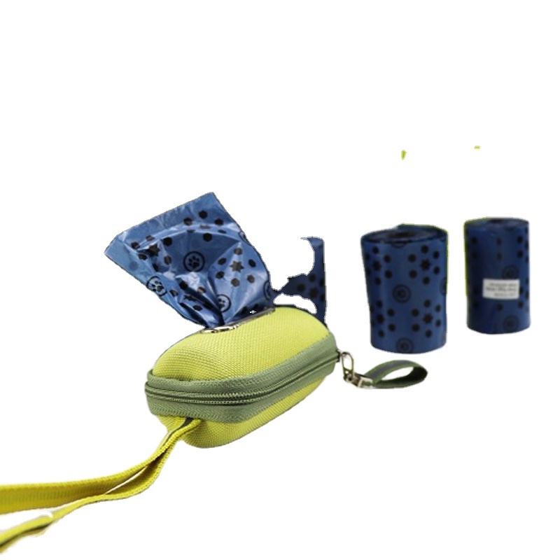 Dog Poop Bag Dispenser Dog Waste Bag Dispenser Portable with Lock Zippers